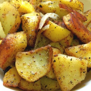 Bratkartoffeln mit Spiegelei