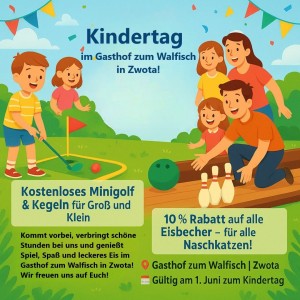 Kindertag im Gasthof zum Walfisch