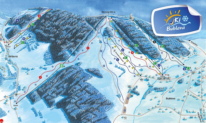Skigebiet Bublava